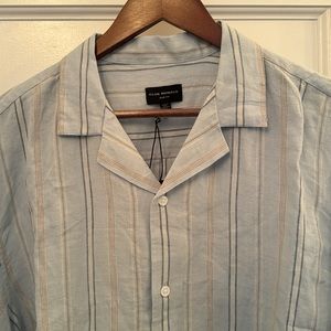 Club Monaco linen long sleeve shirt